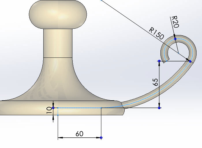 how to creat Revolve and Sweep Features in solidworks | SOLIDWORKS Tutorials: Basic Techniques