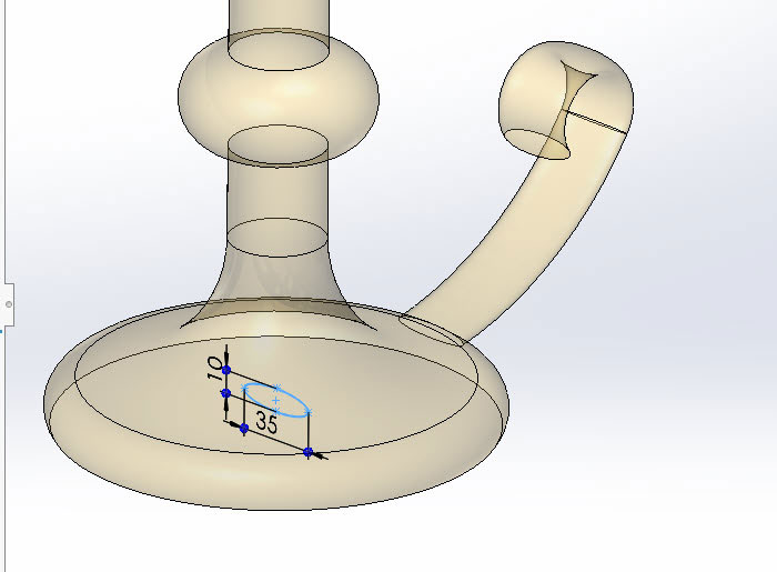 how to creat Revolve and Sweep Features in solidworks | SOLIDWORKS Tutorials: Basic Techniques