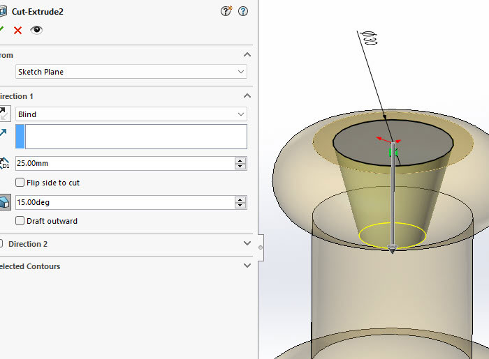 how to creat Revolve and Sweep Features in solidworks | SOLIDWORKS Tutorials: Basic Techniques