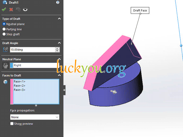 Add Fillets and key feature to a part in solidworks | SOLIDWORKS Tutorials: Basic Techniques