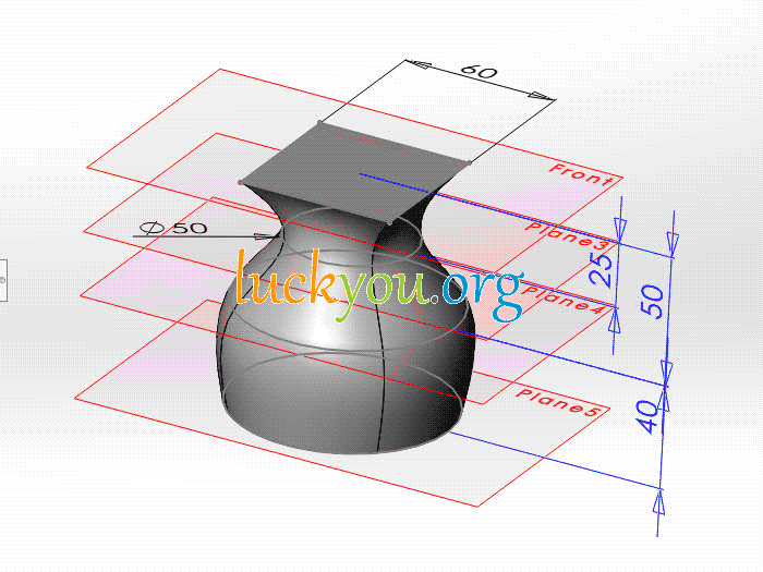 how to creat a loft feature and adding a flex feature in solidworks | SOLIDWORKS Tutorials: Basic Techniques