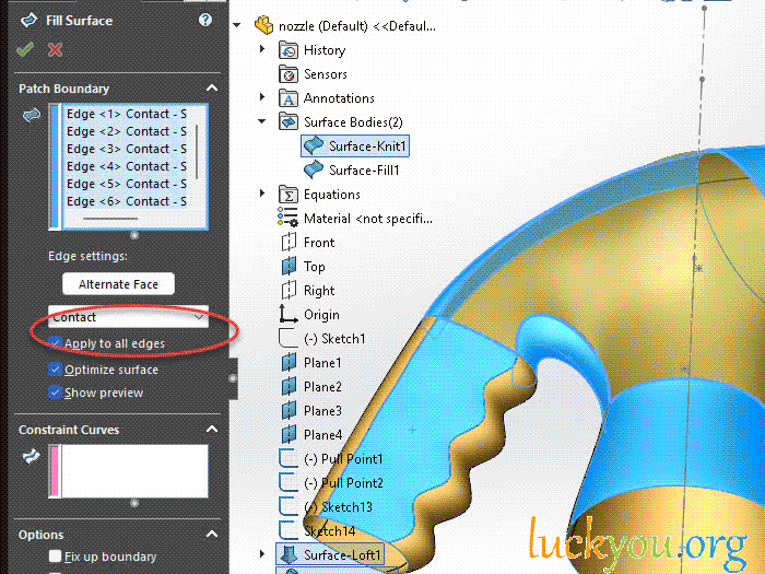 how to creat a surface in solidworks | SOLIDWORKS Tutorials: Basic Techniques