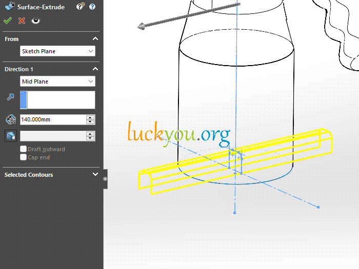 how to creat a surface in solidworks | SOLIDWORKS Tutorials: Basic Techniques